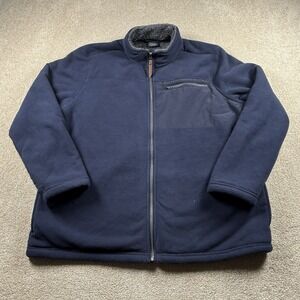 Charles River Apparel Women's 2XL‎ Blue Jamestown Fleece Jacket